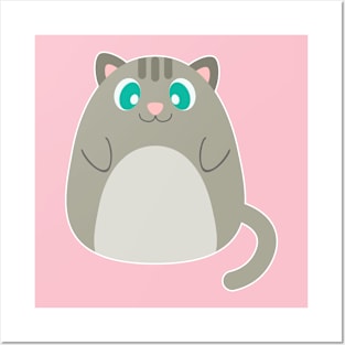 Cute Kitty A Posters and Art